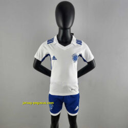 Cruzeiro away kids kit