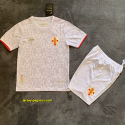 England White Comma Special Edition Kid Kits Youth Apparels Soccer