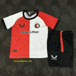Feyenoord Home Kid Kits Youth Apparels Soccer