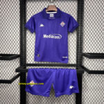 Fiorentina Home Kid Kits Youth Apparels Football