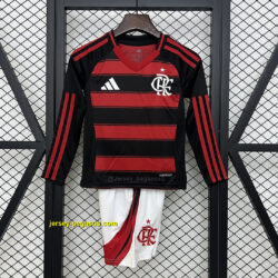 Flamengo Home Kid Long Sleeve Kits Youth Apparels