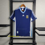 1998 Retro Argentina away Soccer Jersey