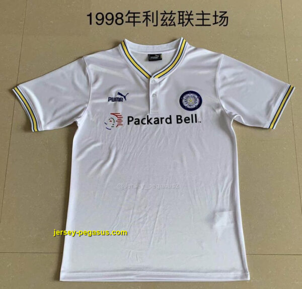 1999 Leeds United home white