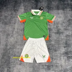 Kids' 2025-26 Ireland Home Kit,