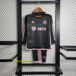 Inter Miami away long sleeve kid kit