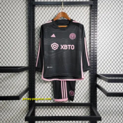 Inter Miami away long sleeve kid kit