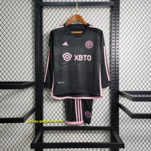 Inter Miami away long sleeve kid kit