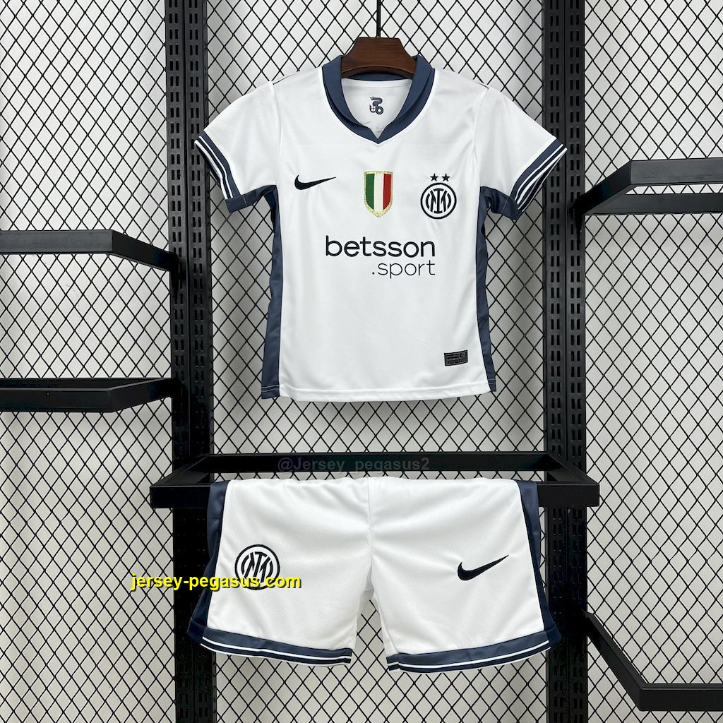 Inter Milan Away Kid Kits Youth Apparels