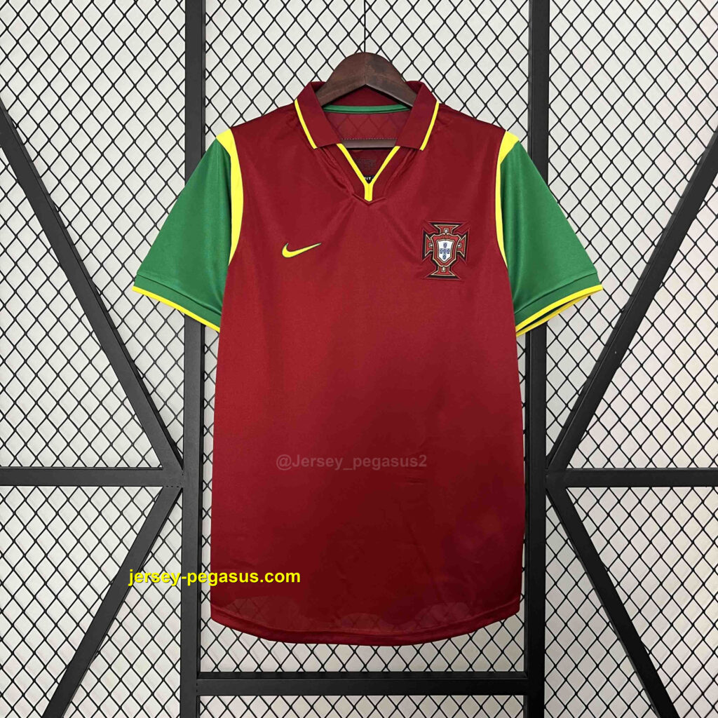 1999 Portugal Home Retro Kit Vintage Shirt Best Wholesale