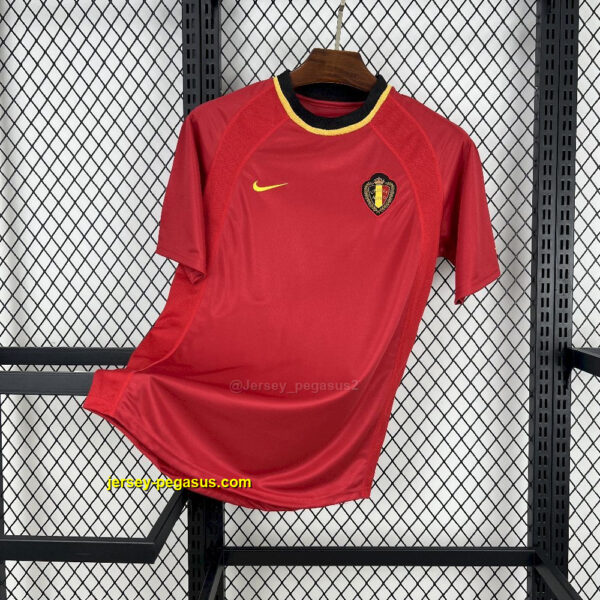 2000 Belgium Home Retro Kit Vintage Shirt Joy