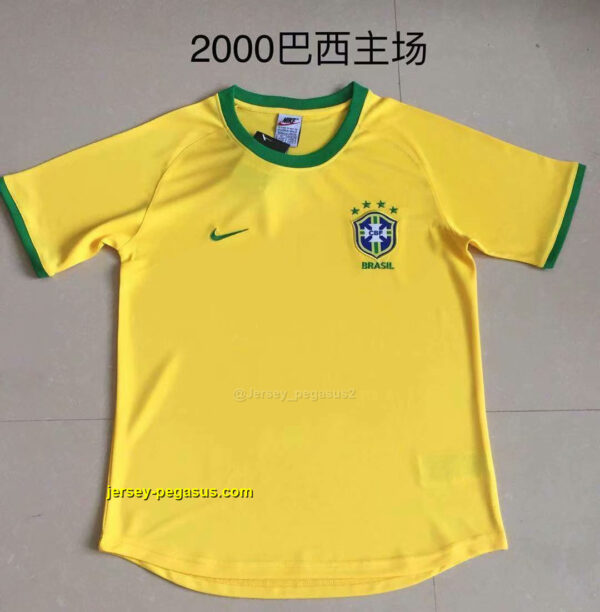 2000 Brazil home yellow 2000 Brazil home yellow