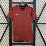 2002 England Away Retro Kit Vintage Shirt
