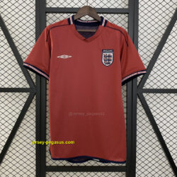 2002 England Away Retro Kit Vintage Shirt