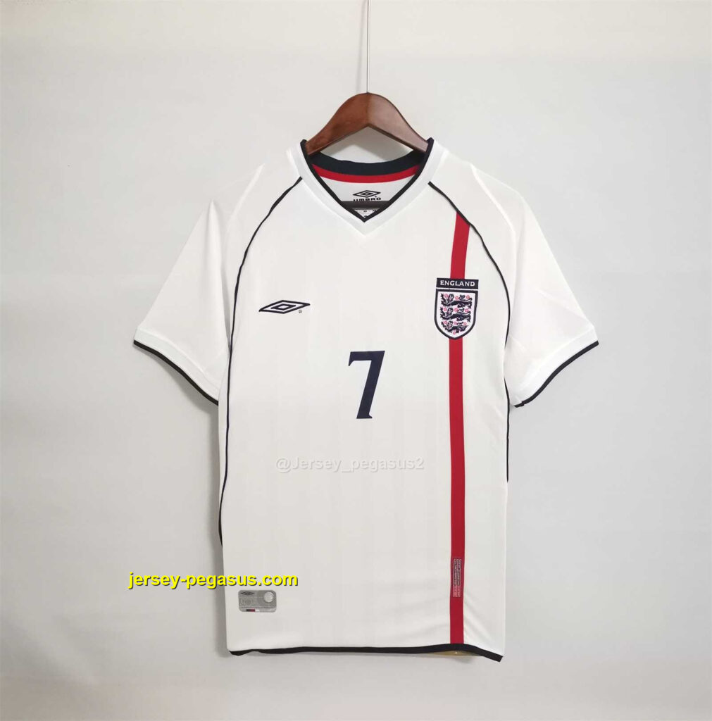 2002 England home white