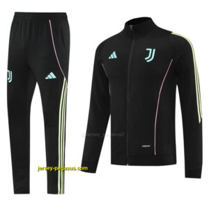 Juventus Black Full zipper Jacket Tracksuit+ long pants