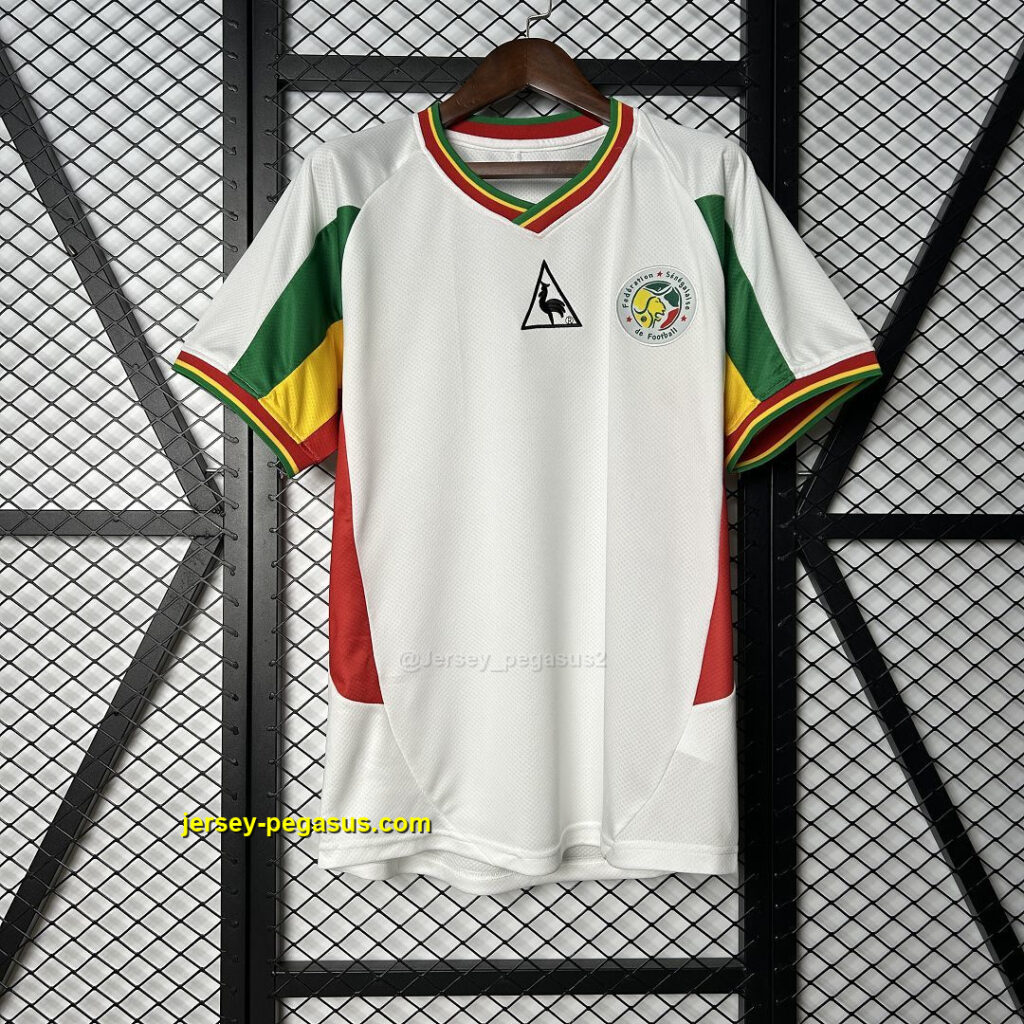 2002 Senegal Home Retro Kit Vintage Shirt