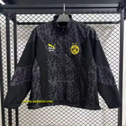Dortmund Black Windbreaker