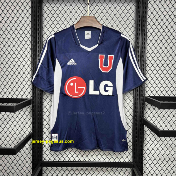 2003 Universidad De Chile Home Retro Kit Vintage Uniform 2003 Universidad De Chile Home Retro Kit Vintage Uniform