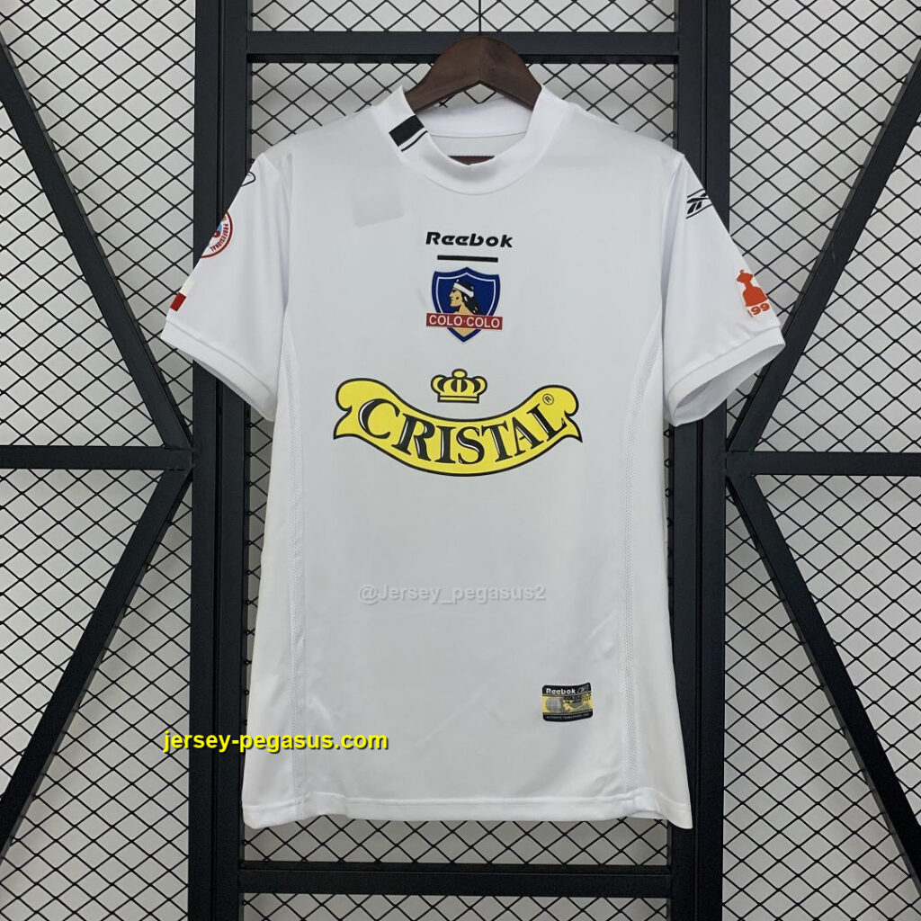 2004 Colo Colo Home Retro Kit Vintage Shirt