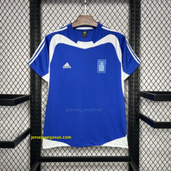 2004 Greece Home Retro Kit Vintage Shirt Sport
