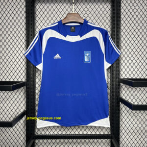 2004 Greece Home Retro Kit Vintage Shirt Sport