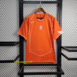 2004 Netherlands Home Retro Kit Vantage Shirt Soccer Jerseys