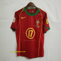 2004 Portugal home red