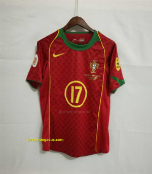 2004 Portugal home red