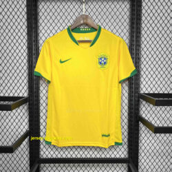 2006 Brazil Home Retro Kit World Cup Football Uniform