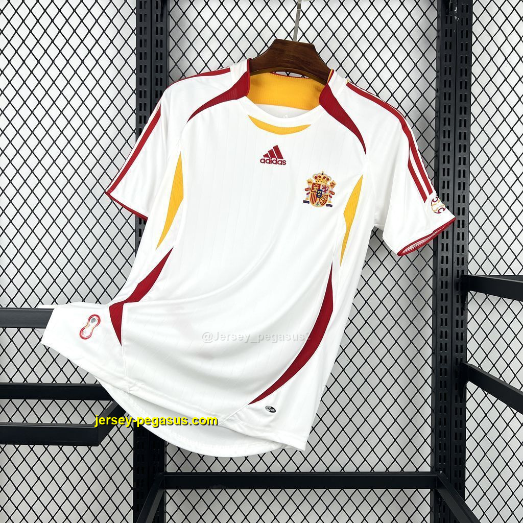 2006 Spain Away Retro Kit Vintage Shirt