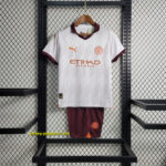 Kids Manchester City away Football Shirt