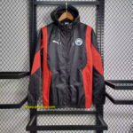 Windbreaker Manchester City Black Cheap Soccer Jerseys