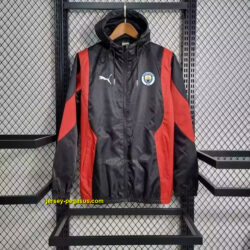 Windbreaker Manchester City Black Cheap Soccer Jerseys