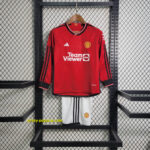 Kids Manchester United Home Long Sleeve