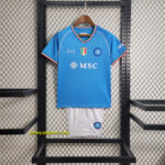 Kids Napoli Home Football Shirt