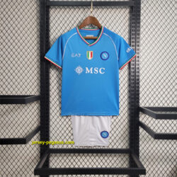 Kids Napoli Home Football Shirt