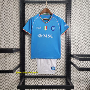 Kids Napoli Home Football Shirt