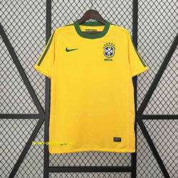 2010 Brazil Home Retro Kit Vintage Shirt Football