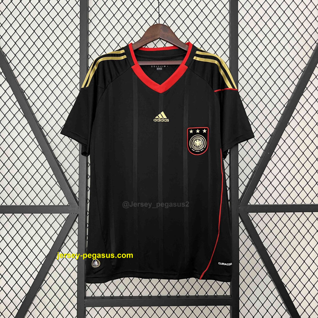 2010 Germany Away Retro Kit Football Uniform