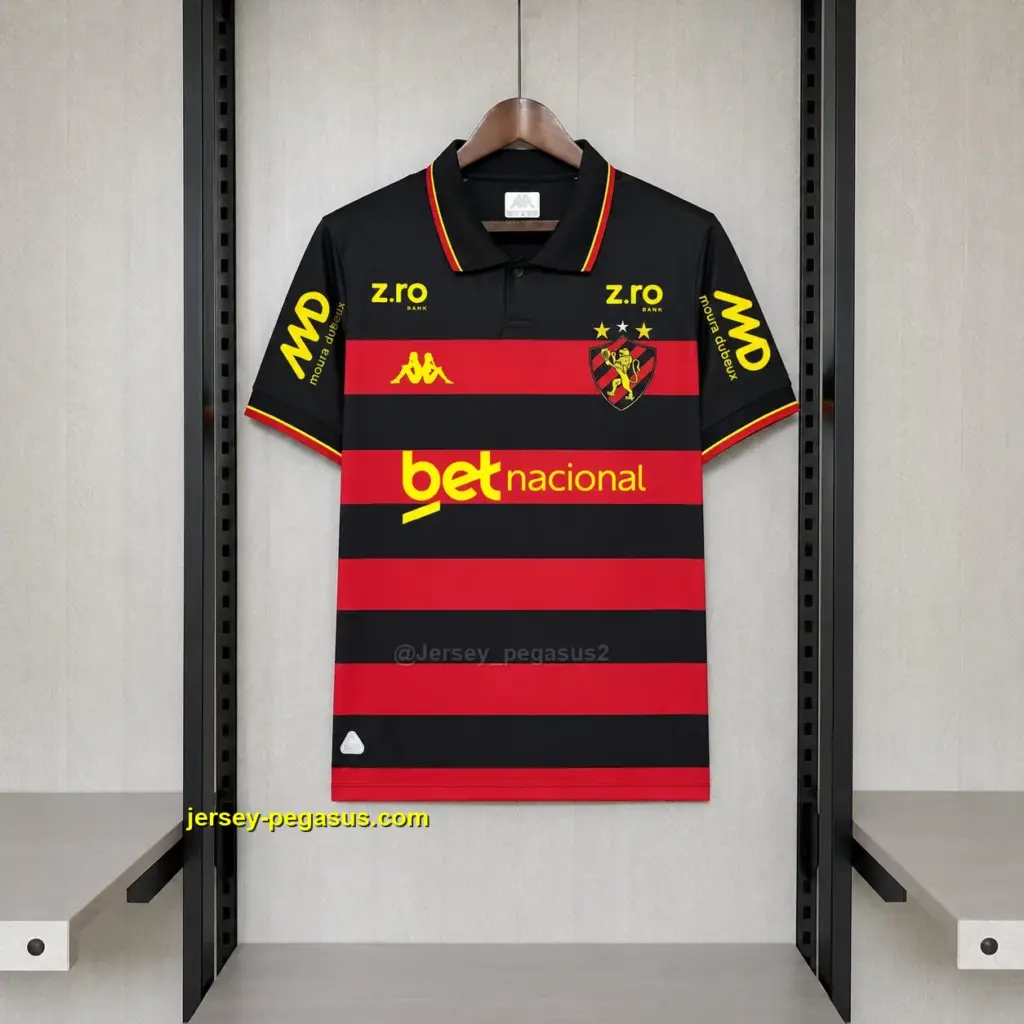 2026-27 Sport Club Recife Home Jersey All Sponsors