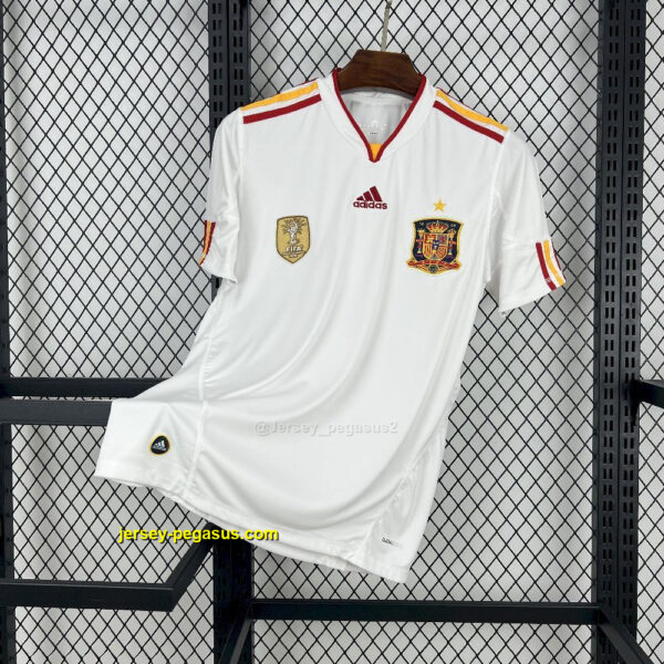 2010 Spain Away Retro Kit Vintage Shirt Joy