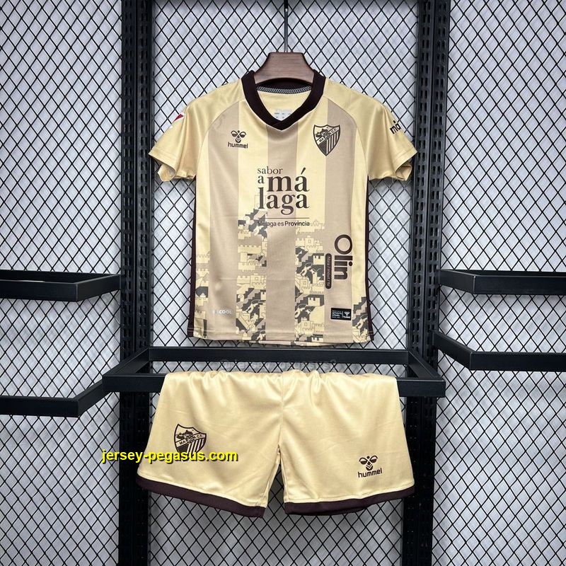 Malaga Third Away Kid Kits Youth Apparels Football