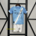 Manchester City Home Kid Kits Youth Apparels