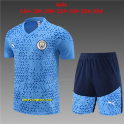 Manchester City Kids Training Soccer Jerseys