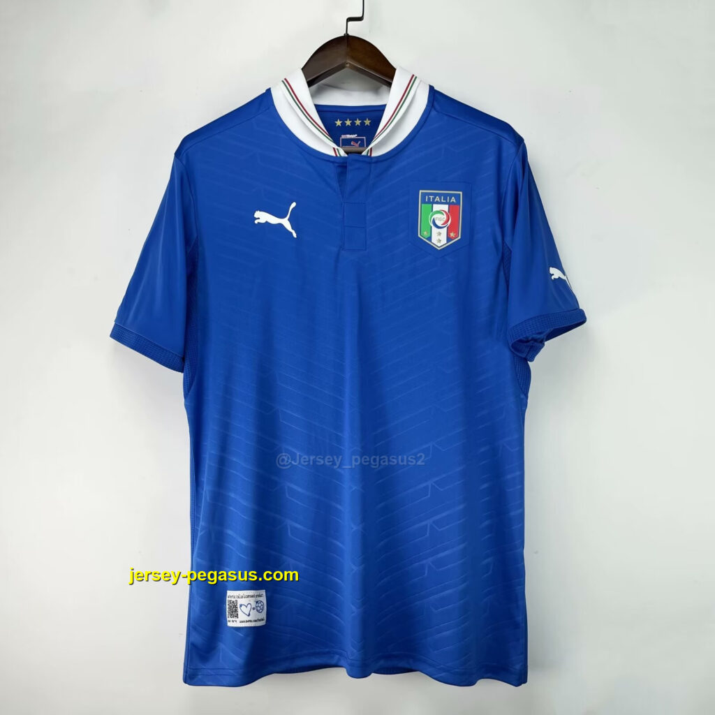 2012 Italy Home Retro Kit Cheap Jerseys