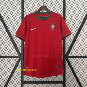 2012 Portugal Home Retro Kit Vintage Shirt Football