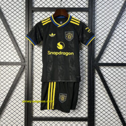 Manchester United Third Kid Kits Youth Apparels Soccer