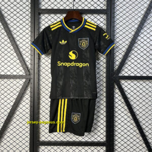 Manchester United Third Kid Kits Youth Apparels Soccer