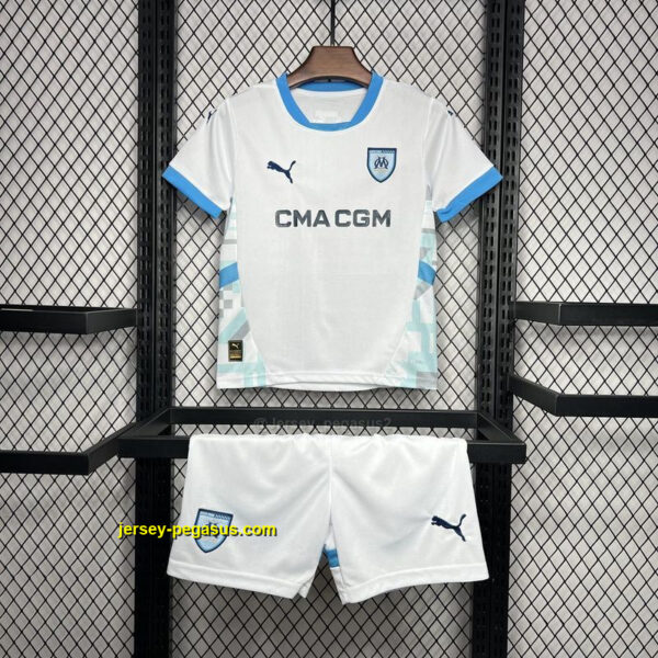 Marseille Home Kid Kits Youth Apparels Sport