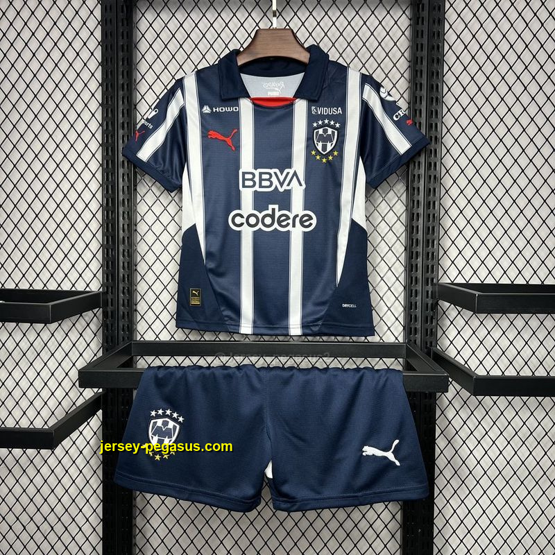 Monterrey Home Kid Kits Youth Apparels Football